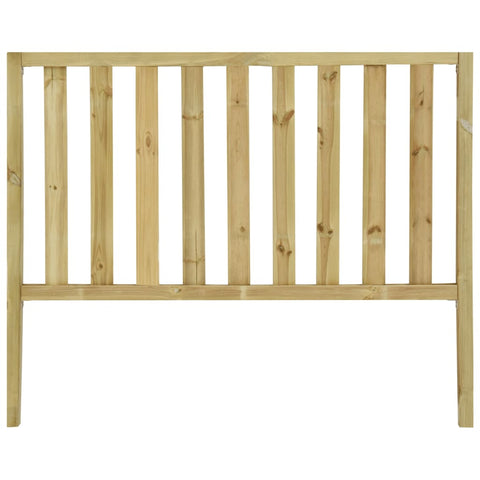 ZNTS Garden Fence with 2 Posts Impregnated Pinewood 182x150 cm 49203