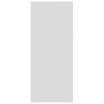 ZNTS Shoe Cabinet White 60x35x84 cm Engineered Wood 801071
