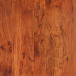 ZNTS Dining Table 160x80x76 cm Solid Acacia Wood 286254