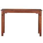 ZNTS Dining Table 120x60x76 cm Solid Acacia Wood 286256
