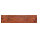 ZNTS Bench 160 cm Solid Acacia Wood 286260