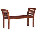 ZNTS Bench 111 cm Solid Acacia Wood 286264