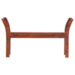 ZNTS Bench 111 cm Solid Acacia Wood 286264