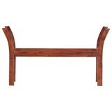 ZNTS Bench 111 cm Solid Acacia Wood 286264