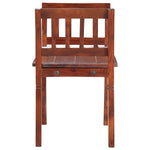 ZNTS Bench 111 cm Solid Acacia Wood 286264