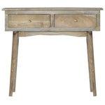 ZNTS Console Table 90x40x78 cm Solid Mango Wood 286387