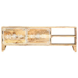 ZNTS TV Cabinet 120x30x40 cm Solid Mango Wood 286408