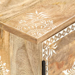 ZNTS TV Cabinet 120x30x40 cm Solid Mango Wood 286408