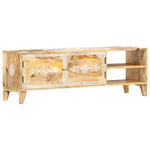 ZNTS TV Cabinet 120x30x40 cm Solid Mango Wood 286408