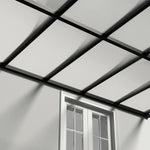 ZNTS Polycarbonate Sheets 2 pcs 10 mm 150x65 cm 146222