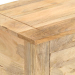ZNTS Console Cabinet 100x35x76 cm Solid Mango Wood 286564