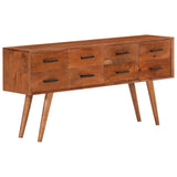 ZNTS Sideboard 120x30x59 cm Solid Mango Wood 286565