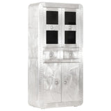 ZNTS Aviator Highboard 95x42x192 cm Solid Mango Wood 286602