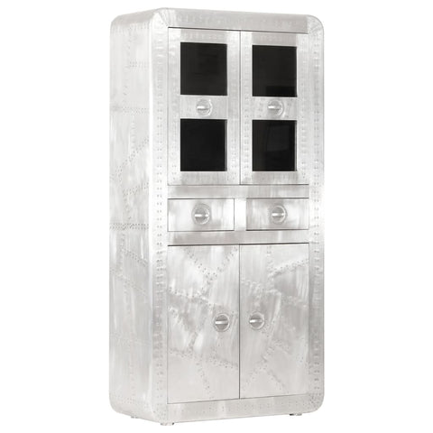 ZNTS Aviator Highboard 95x42x192 cm Solid Mango Wood 286602