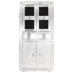 ZNTS Aviator Highboard 95x42x192 cm Solid Mango Wood 286602