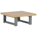 ZNTS Two Piece Bathroom Furniture Set Ceramic Oak 279313