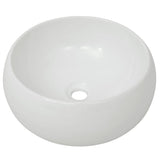ZNTS Two Piece Bathroom Furniture Set Ceramic White 279325