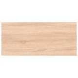 ZNTS Two Piece Bathroom Furniture Set Ceramic Oak 279346