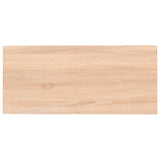 ZNTS Three Piece Bathroom Furniture Set Ceramic Oak 279349