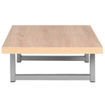 ZNTS Three Piece Bathroom Furniture Set Ceramic Oak 279349