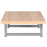 ZNTS Three Piece Bathroom Furniture Set Ceramic Oak 279349