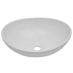 ZNTS Two Piece Bathroom Furniture Set Ceramic Grey 279350