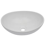 ZNTS Two Piece Bathroom Furniture Set Ceramic Grey 279350