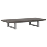 ZNTS Two Piece Bathroom Furniture Set Ceramic Grey 279350
