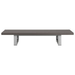 ZNTS Two Piece Bathroom Furniture Set Ceramic Grey 279350