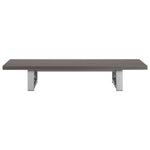 ZNTS Two Piece Bathroom Furniture Set Ceramic Grey 279351
