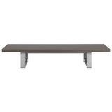 ZNTS Two Piece Bathroom Furniture Set Ceramic Grey 279351
