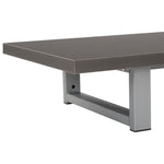 ZNTS Two Piece Bathroom Furniture Set Ceramic Grey 279351