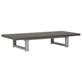 ZNTS Three Piece Bathroom Furniture Set Ceramic Grey 279354