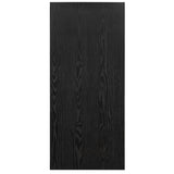 ZNTS Two Piece Bathroom Furniture Set Ceramic Black 279357