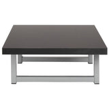 ZNTS Two Piece Bathroom Furniture Set Ceramic Black 279357
