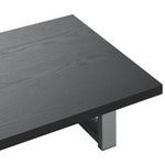 ZNTS Three Piece Bathroom Furniture Set Ceramic Black 279359