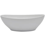 ZNTS Two Piece Bathroom Furniture Set Ceramic White 279360