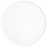 ZNTS Two Piece Bathroom Furniture Set Ceramic White 279364
