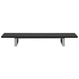ZNTS Three Piece Bathroom Furniture Set Ceramic Black 279376