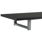 ZNTS Three Piece Bathroom Furniture Set Ceramic Black 279376