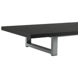 ZNTS Three Piece Bathroom Furniture Set Ceramic Black 279376