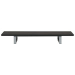 ZNTS Three Piece Bathroom Furniture Set Ceramic Black 279377