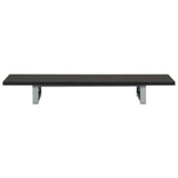 ZNTS Three Piece Bathroom Furniture Set Ceramic Black 279377