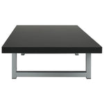 ZNTS Three Piece Bathroom Furniture Set Ceramic Black 279377