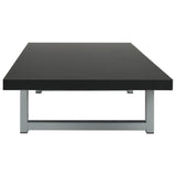 ZNTS Three Piece Bathroom Furniture Set Ceramic Black 279377