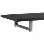 ZNTS Three Piece Bathroom Furniture Set Ceramic Black 279378