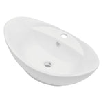 ZNTS Three Piece Bathroom Furniture Set Ceramic Black 279378