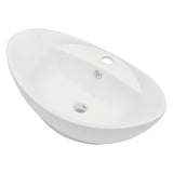 ZNTS Three Piece Bathroom Furniture Set Ceramic Black 279378