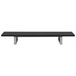 ZNTS Three Piece Bathroom Furniture Set Ceramic Black 279378