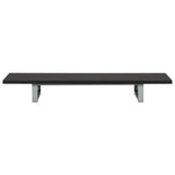 ZNTS Three Piece Bathroom Furniture Set Ceramic Black 279378